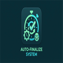 Auto-finalize transaction system